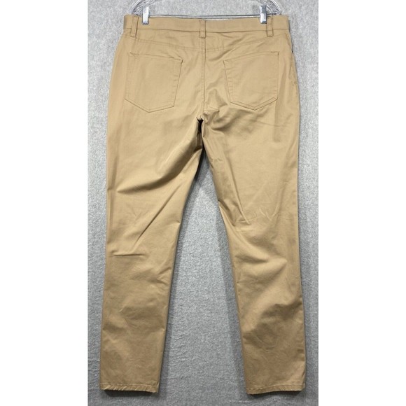 Brooks Brothers Pants Mens 36x32 (36x31) Tan‎ Preppy Chino Khaki Workwear Casual - Picture 11 of 16